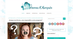 Desktop Screenshot of diannammarquesblog.com